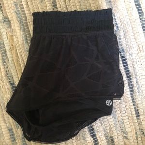 Black Lululemon shorts